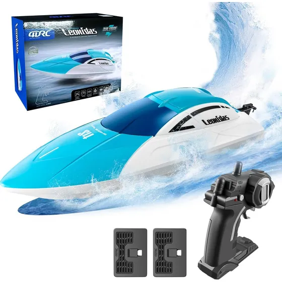 Lancha Rapida Rc Racing 15 Km/h Con 2 Baterias