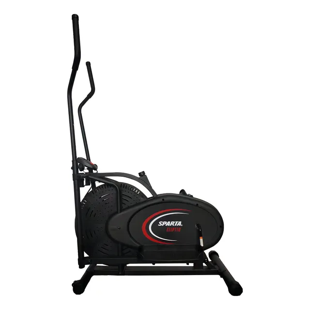 Bicicleta De Ejercicio Eliptica Sparta Fitness Elip1 Color Negro