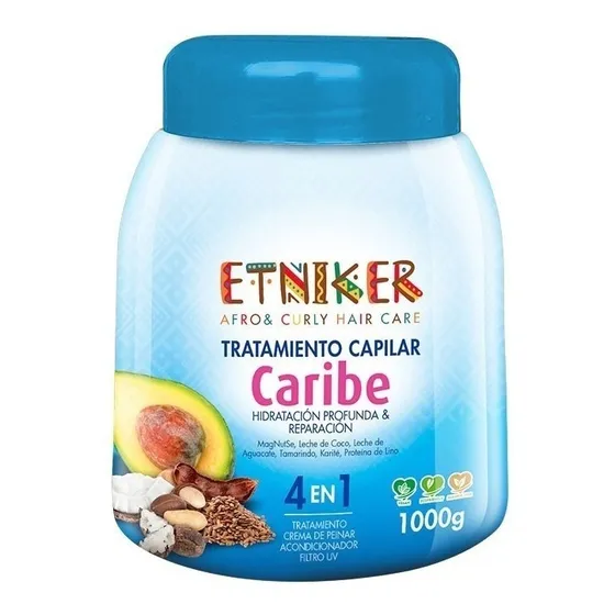 Tratamiento Capilar Caribe Etniket X 1000 G
