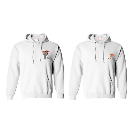 Suéter Hoodie  Parejas Tom Y Jerry  Sweater Buzo