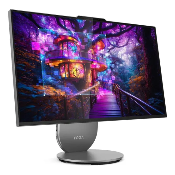 Pc Aio Yoga Touch Ultra 5 125h 512gb Ssd 16gb Ddr5 Qhd Ips Gris
