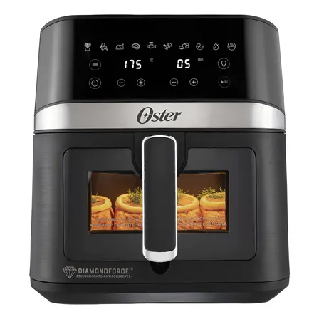 Freidora De Aire Digital 6lt Oster 10 Programas Ckstaf60wddf