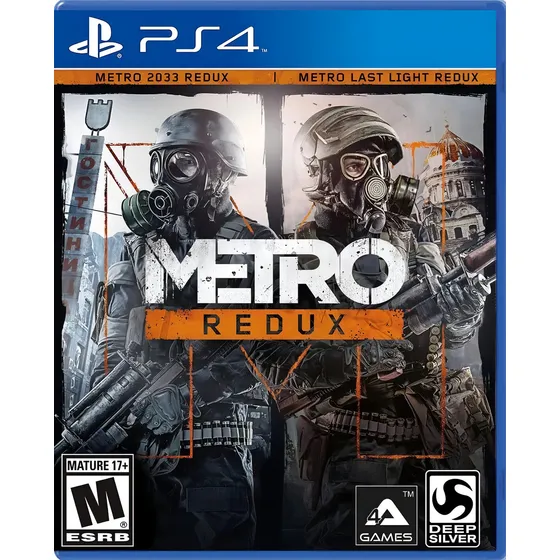 Jogo Metro Redux Playstation 4 Ps4 2 jogos em 1