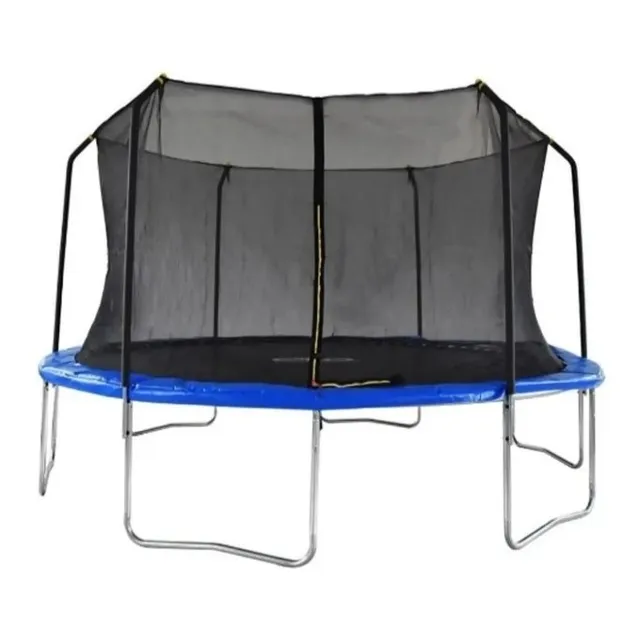 Trampolín Athletic Works 12 Pies Malla De Seguridad Negro