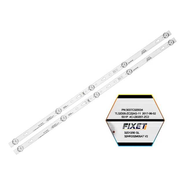 Kit Par Tiras Led Tcl 32hr332m05a7 | 32a323 / 32a325