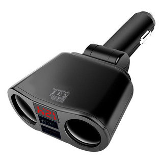 Divisor De Enchufe Usb Doble Para Encendedor De Coche: Adapt Divisor De Enchufe Usb Doble Para Encendedor De Coche: Adapt