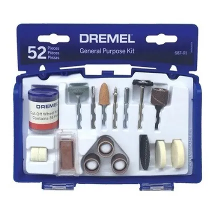 Set De Accesorios Marca Dremel 52 Piezas Uso General.  
