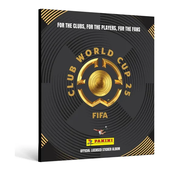 Album Tapa Dura Panini Mundial Clubes 2025 Futbol Fifa Cromo