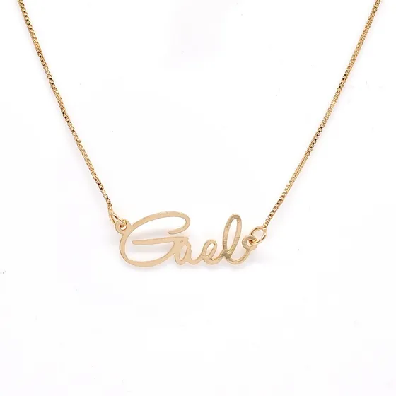 Corrente Com Nome Personalizado - Gael