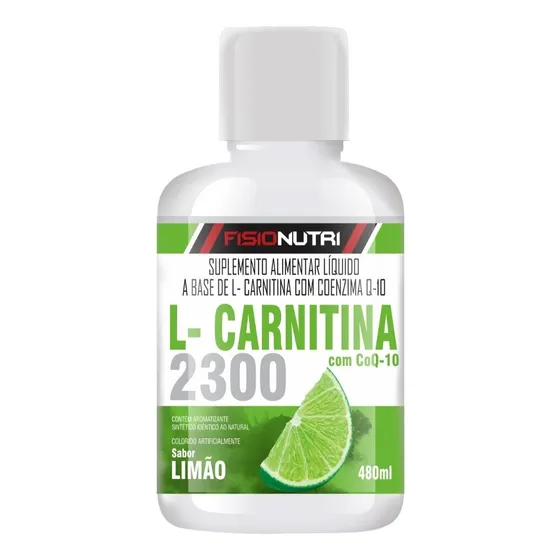 L-carnitina 2300mg Queimador De Gordura Thermo - Fisio Nutri