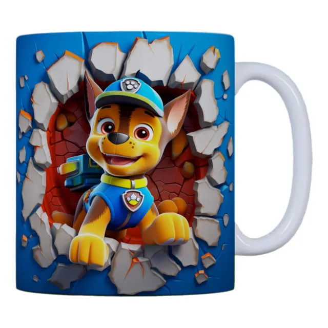 Taza Plastica Sublimada Dia Del Niño Paw Patrol #94 Pack35
