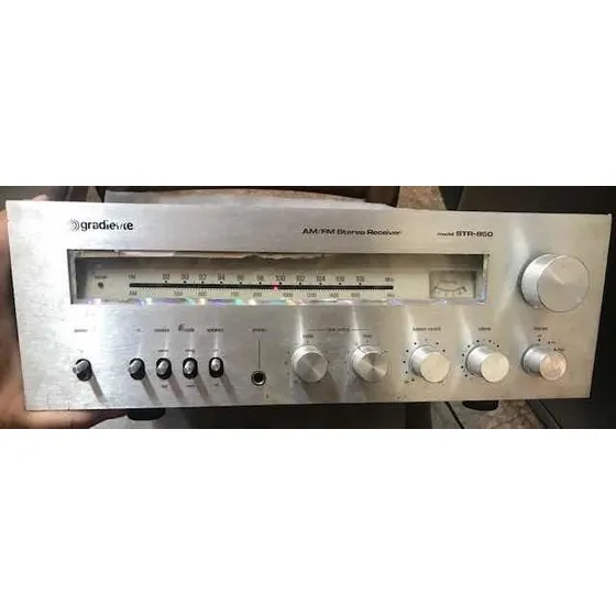 Receiver Gradiente Str 850 Antigo No Estado Para Revisão