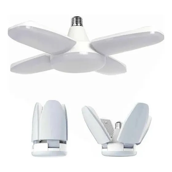 Lâmpada Pétala Led 28w Luminária Ventilador Decorativa Luz Branco-neutro