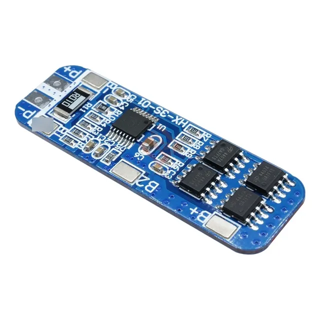 Módulo De Carga Y Protección Bms Para Batería 18650 Hx-3s-01