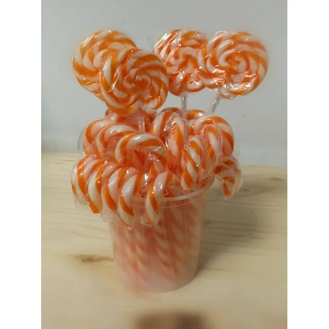 Paletas De Caramelo X10 U 6,5cm Diam Aprox *ideal Candy Bar*