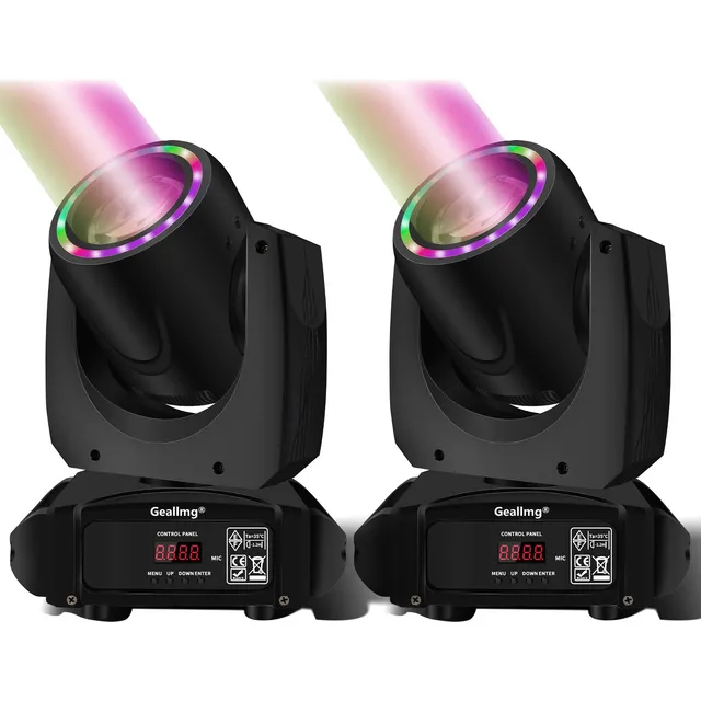 2luces De Escenario Robot Con Cabeza Móvil Y Haz De Arcoíris
