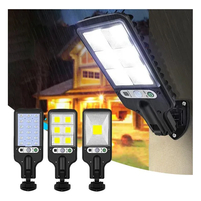 Bzdzmqm Luz Solar Calle Ip65 Impermeable Al Aire Libre Ultra