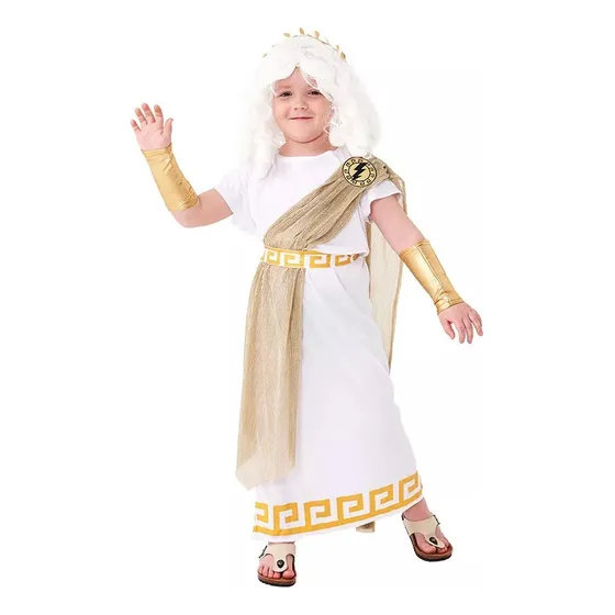 T Disfraz De Zeus Mítico Disfraces Niños
