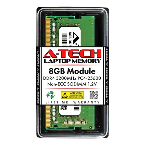 A-tech 64gb (2x32gb) Ddr4 3200 Mhz Sodimm Pc4-25600 (pc4
