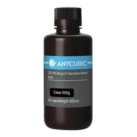 Resina Para Impresión 3d Anycubic 500ml  Color Clear 