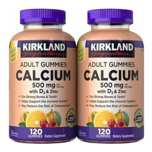 500 Mg De Calcio Con D3 Y Zinc K - Unidad a $102894