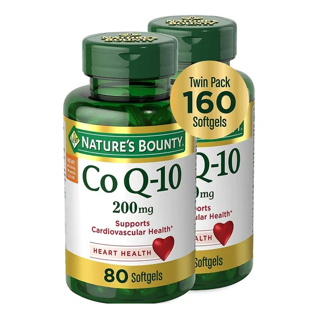 Coq10 200 Mg Nature's Bounty 160 Softgels