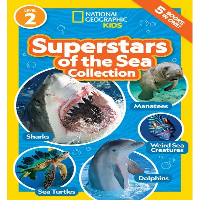 Libro Nat Geo Rdr Superstars Of The Sea Coll - National G...