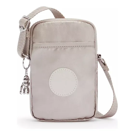 Crossbody Mini Bolso Porta Celular Kipling Tally Metallic G