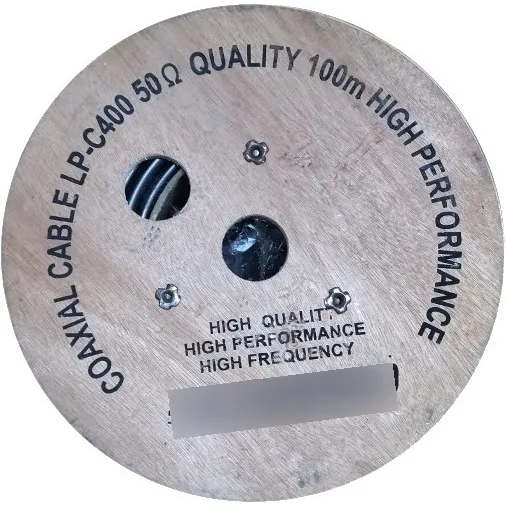 Cable Coaxial Lanpro Lp-c400, 50 Ohm De Baja Pérdida, 100m.