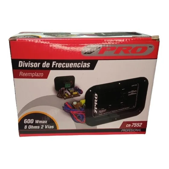 Crossover Divisor De Frecuencia Pasivo 7pro 2 Vías 600watts 