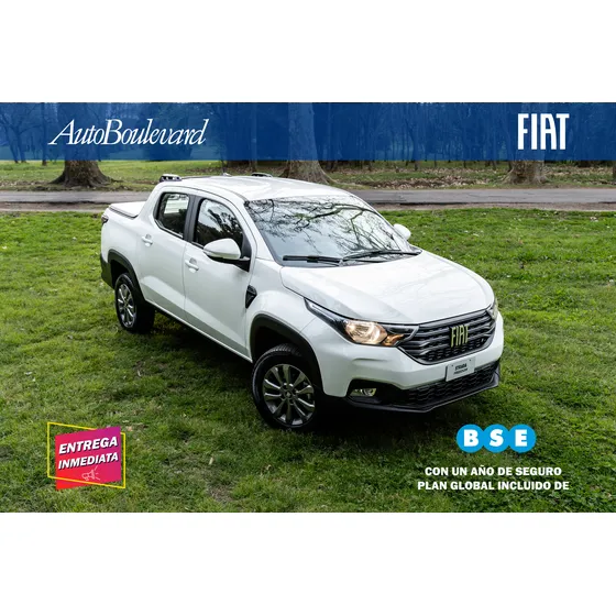 Fiat Strada 1.3 Freedom Dc Seguro Incluido Por Un Año Bse