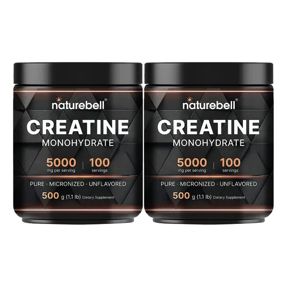Monohidrato De Creatina En Polvo Naturebell 500 G (paquete D
