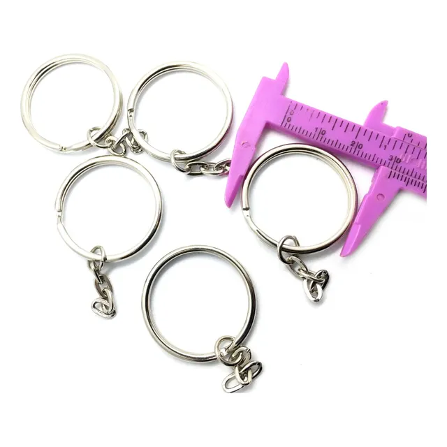 Aros O Argollas Para Llaveros Plateados. Dos Docenas 5,5$