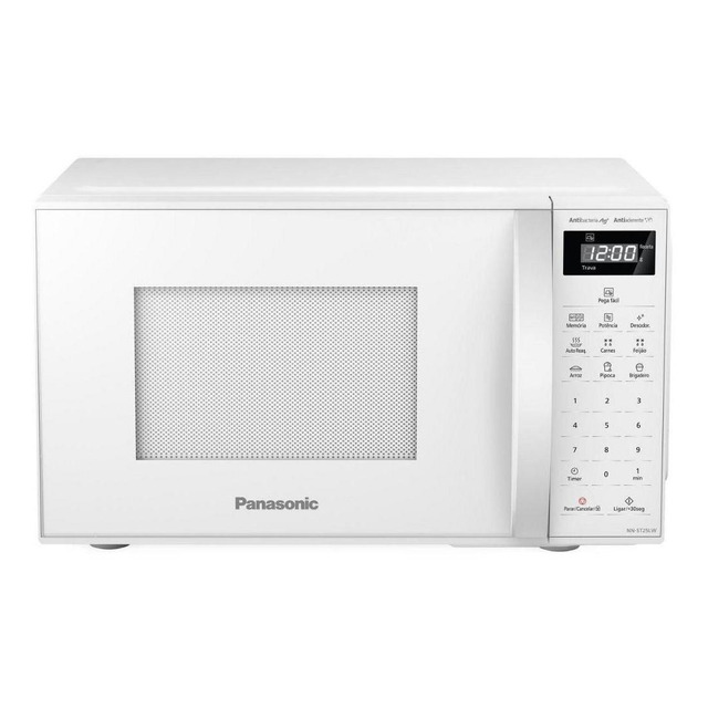 Micro-ondas Nn-st25lwru 700w Branco Panasonic 127v Micro-ondas Nn-st25lwru 700w Branco Panasonic 127v
