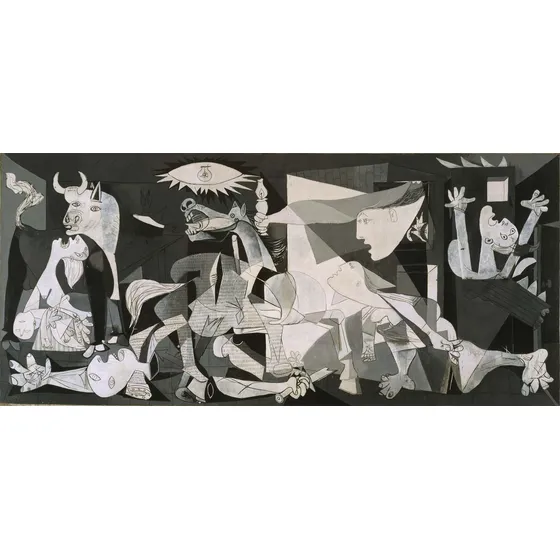 Cuadro Lienzo Sublimado Guernica Pablo Picasso 