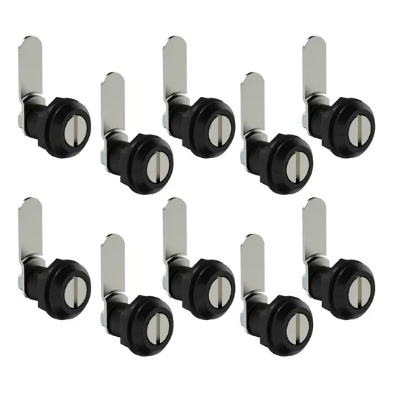 Fecho Fenda Lingueta Soprano P/ Quadro Eletrico - 10 Peças