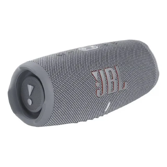 Bocina JBL Charge 5 JBLCHARGE5 portátil con bluetooth waterproof grey