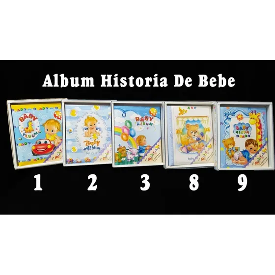 Album Fotografico Historia De Bebe, Para 80 Fotos
