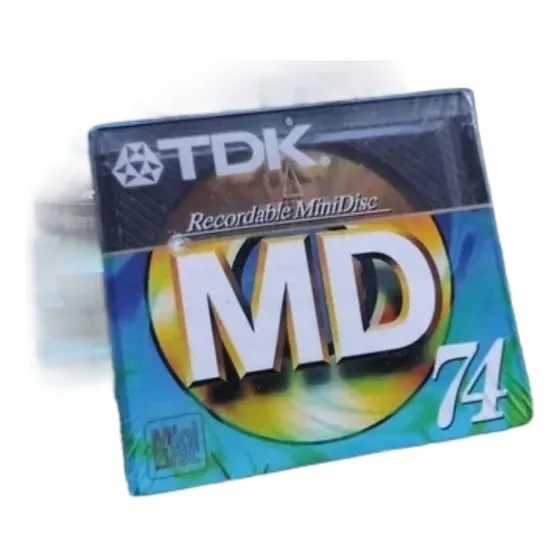 Minidisc Tdk Audio Digital  Md Grabable 74 Min Japón Md-xg74