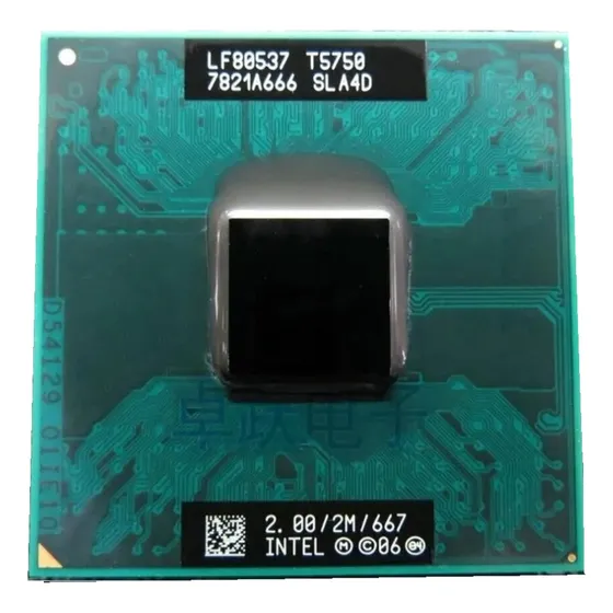 Processador Notebook Intel Core 2 Duo 2ghz T5750 Nfe