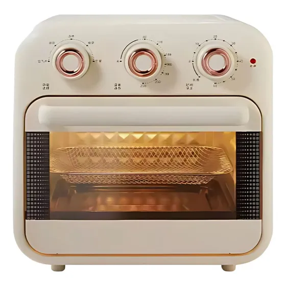 Freidora Sin Aceite 18l Horno Retro, Grill, Tostadora, Pizza