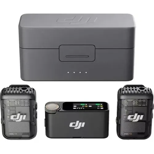 Microfone Dji (1 Tx + 1 Rx) sem fio 250mt 14h Wireless Color 52049