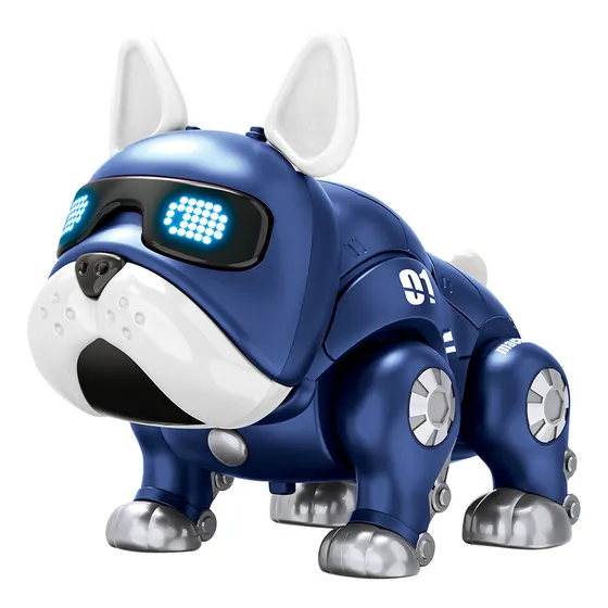 Perro Robot Con Luz Sonido Perro Robot Tipo Bulldog Frances
