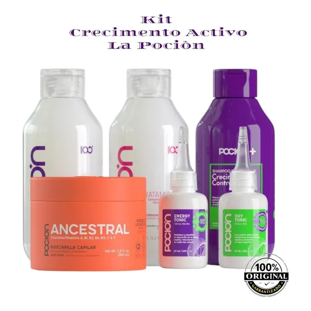 Crecimiento Activo La Pociòn Kit X 6 Unidades