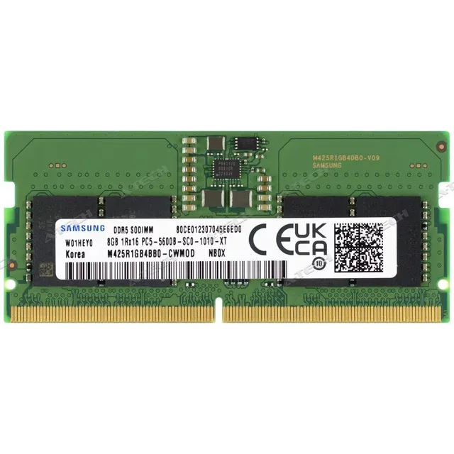 Memoria Ram Samsung Ddr5 Sodimm Notebook 8gb 5600mhz