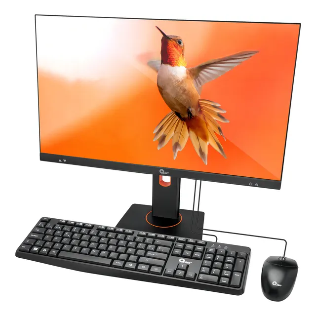 Qian All In One Qzi-27515-kw 27 Pulgadas 1920 X 1080, Intel Core I5-1135g7 2.40ghz, 16gb Drr4 3200 Mhz, 512gb Ssd, Gráficos Intel Uhd, Wi-fi 6, Bluetooth, Windows 11 Pro Trial 64-bit, Negro