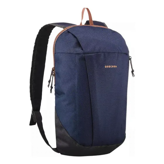 Mochila Trekking Viajes Quechua® Nh100 10 Litros Color Color Azul Marino