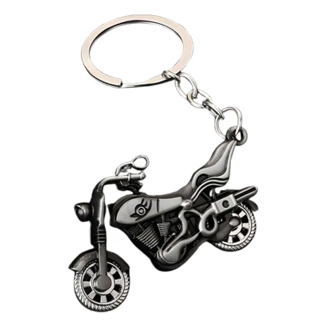 Llavero Metálico Moto Motociclista Motocicleta