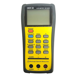 Medidor Lcr Portátil De Alta Precisión Der Ee De-5000 Con Tl Medidor Lcr Portátil De Alta Precisión Der Ee De-5000 Con Tl