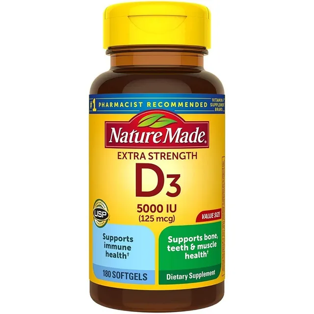 Vitamina D3 180mg 5000 Iu